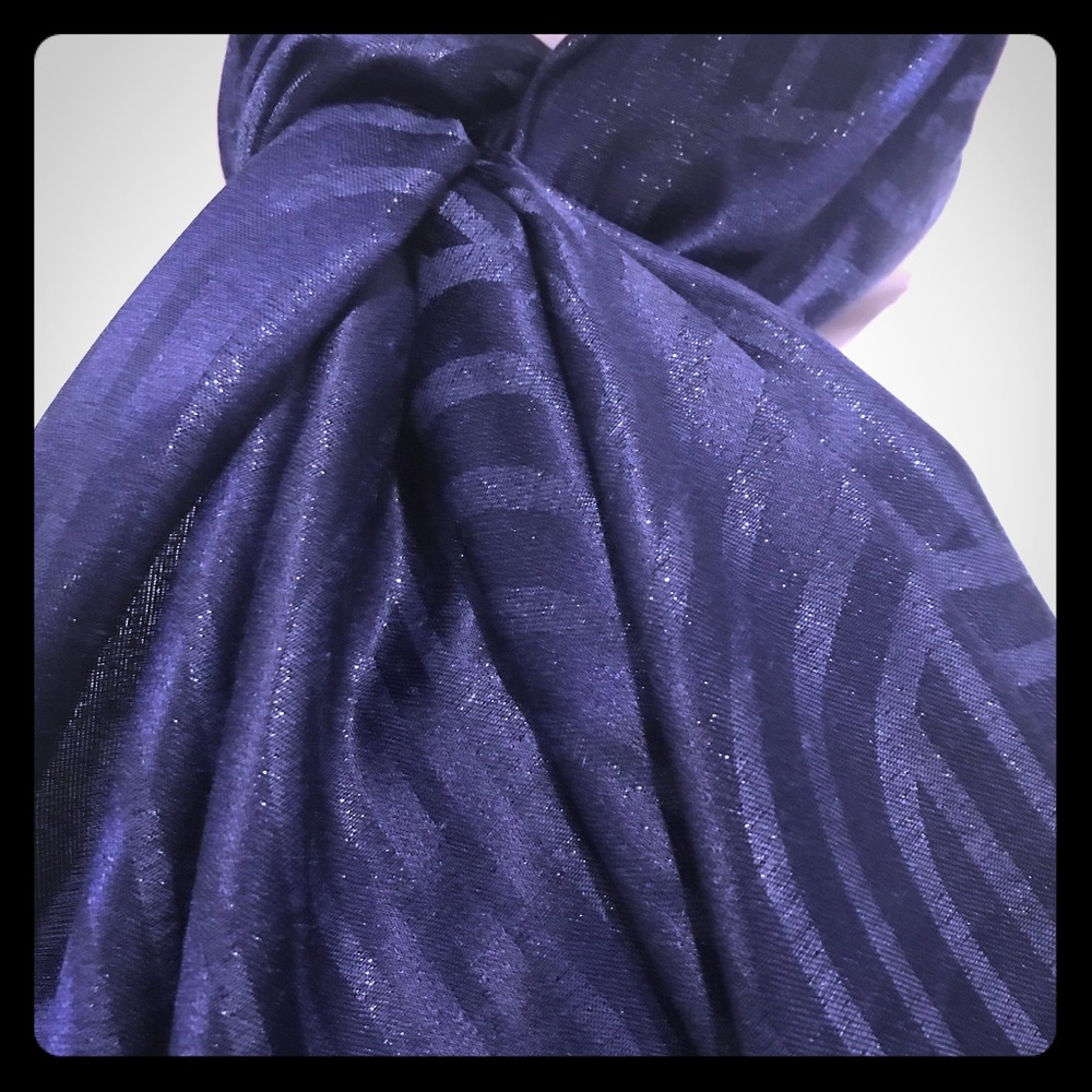 Navy Blue Scarf